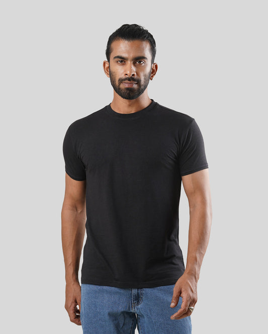 Men's T-Shirt - Bison Black - Bamboo