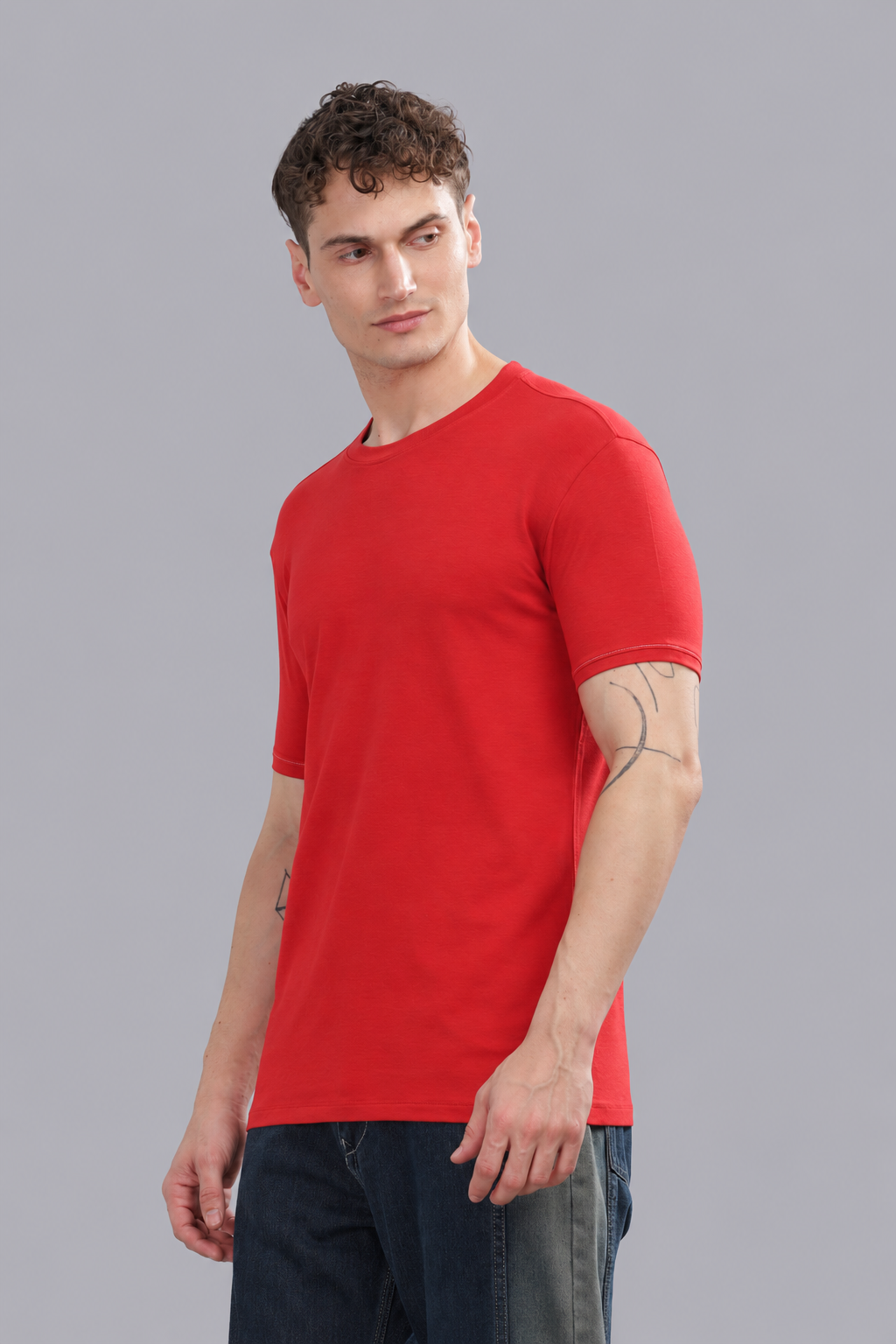 Men's T-Shirt - Byadgi Red - Bamboo