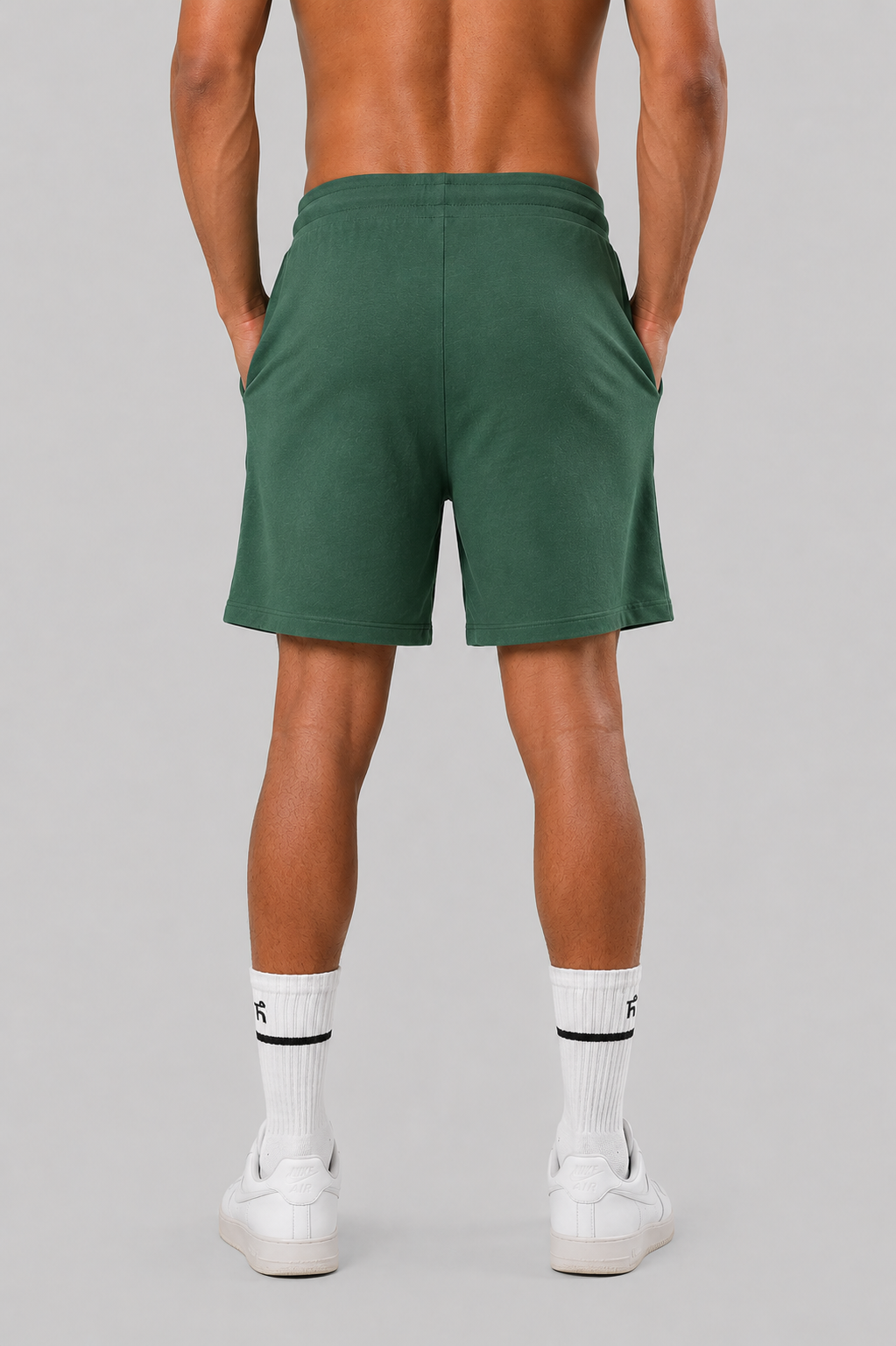 Men's Aaraam Shorts - Agumbe Green - Bamboo