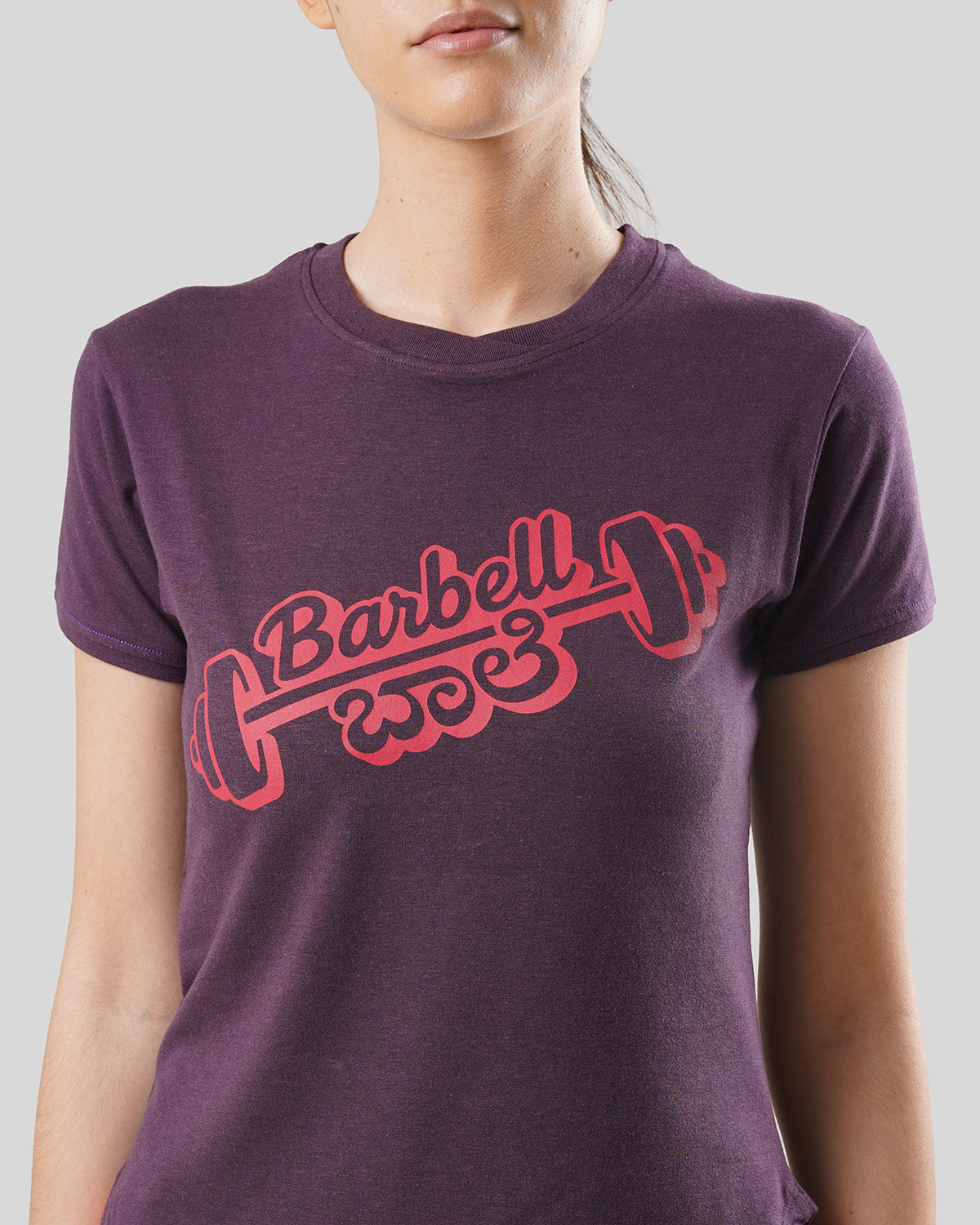 Women's Slice Tee - Barbell Baale - Nerale Purple - Bamboo