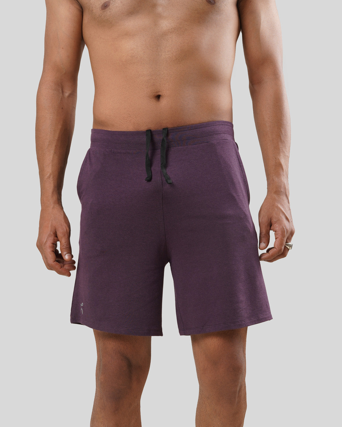 Men's Aaraam Shorts - Nerale Purple - Bamboo