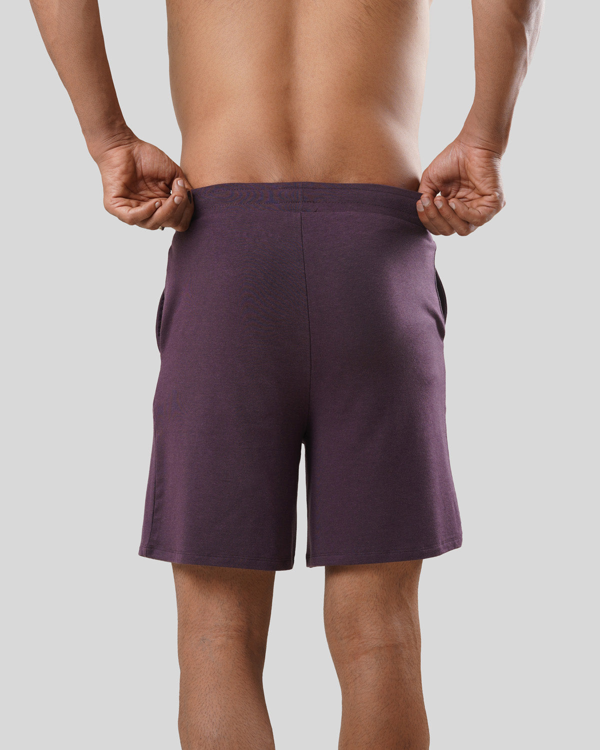 Men's Aaraam Shorts - Nerale Purple - Bamboo