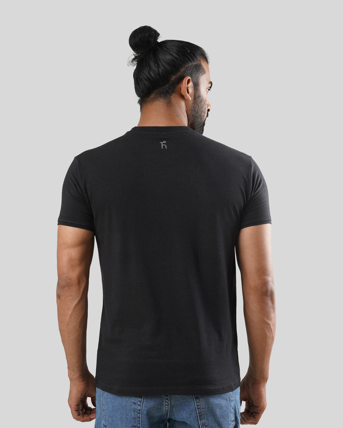 Men's T-Shirt - Bison Black - Bamboo