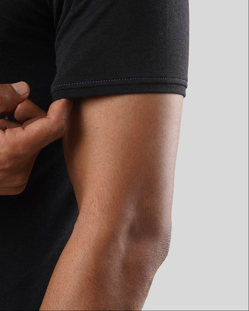 Men's T-Shirt - Odo - Bison Black - Bamboo