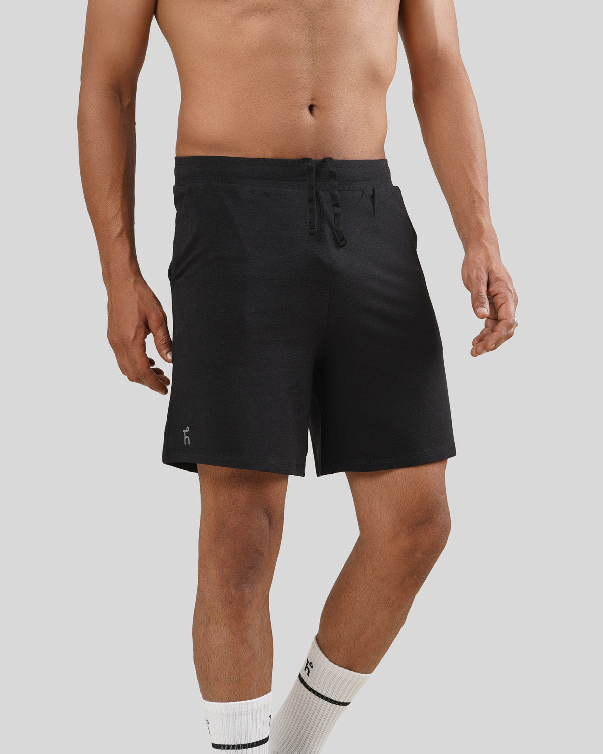 Men's Aaraam Shorts - Bison Black - Bamboo