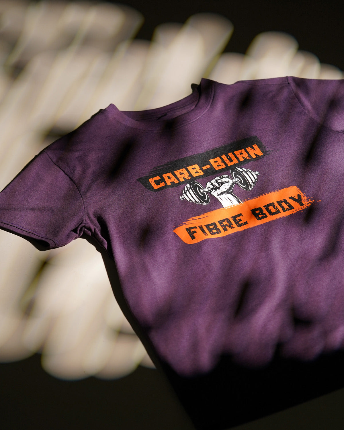 Men's T-Shirt - Carb-Burn Fibre Body - Nerale Purple - Bamboo