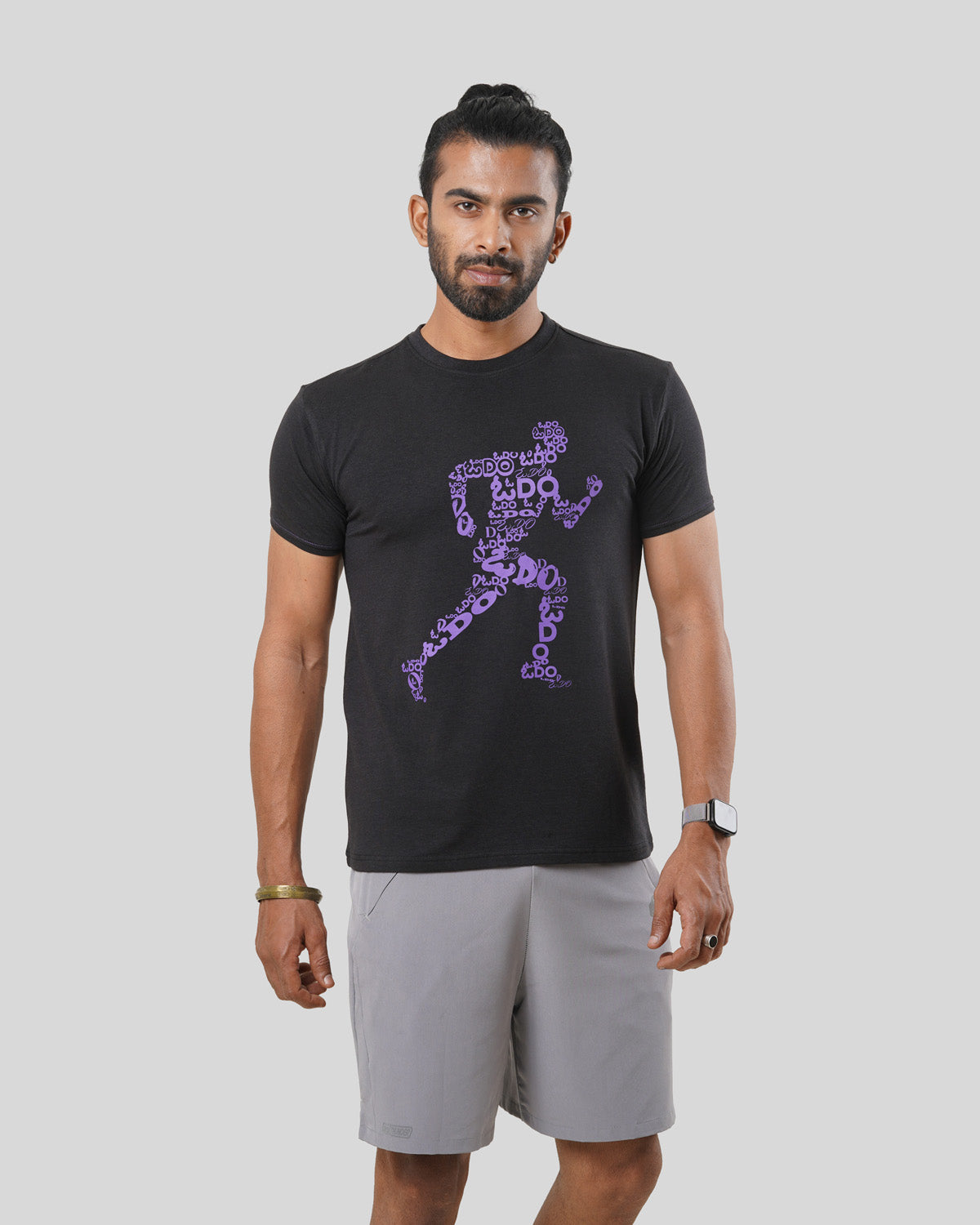 Men's T-Shirt - Odo - Bison Black - Bamboo