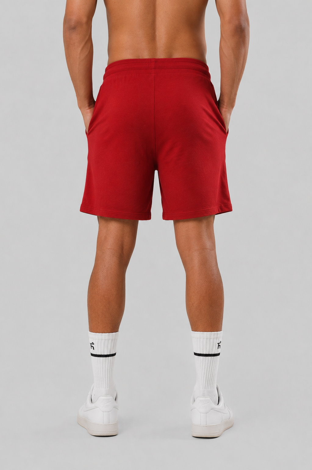 Men's Aaraam Shorts - Byadgi Red - Bamboo